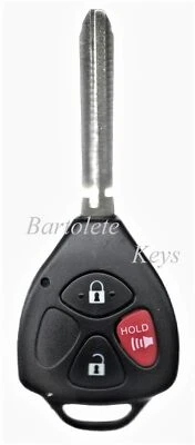 Remote Control Car Key Fob Fits Toyota Matrix Venza Corolla Avalon Pontiac Vibe Foto 1 de 4
