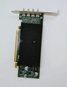 Matrox M9148-E1024LAF LP PCIe x16 Video Card 4 Mini Displayport - Picture 1 of 7