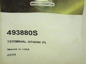 Briggs & Stratton 493880S Spark Plug Terminal (RC) - Picture 1 of 3