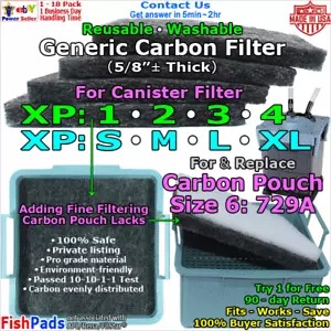 Carbono compatible para API Rena FilStar XP1,XP2,XP3,XP4,XP-S,XP-M,XP-L,XP-XL 729A - Imagen 1 de 9