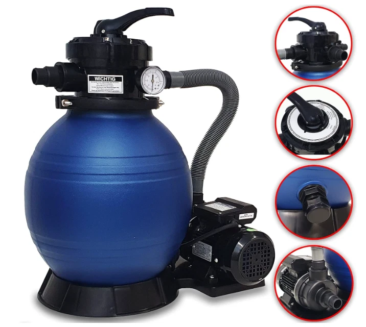 DMS SFA-01 Sandfilteranlage Poolfilter Sandfilter System Filterkessel