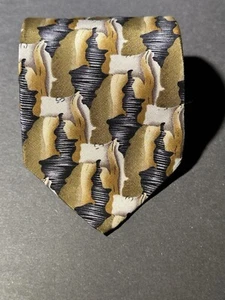 Vintage Cocktail Collection Mens Silk Tie Named WINE  Pre-owned  - Picture 1 of 7