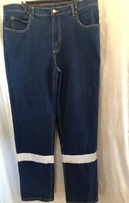 King Gee Men’s Blue Jeans safety pants size 102R Like new - image 1 of 4