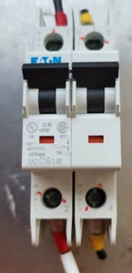 EATON FAZ-C16/2-RT 2 POLE 16A CIRCUIT BREAKER (IN4S2) - Bild 1 von 4