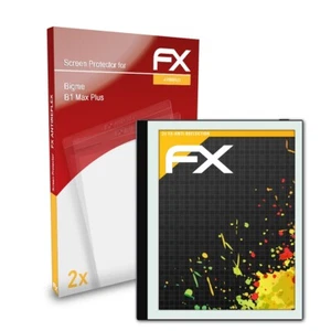 atFoliX 2x Film Protection d'écran pour Bigme B1 Max Plus mat&antichoc - Photo 1/7
