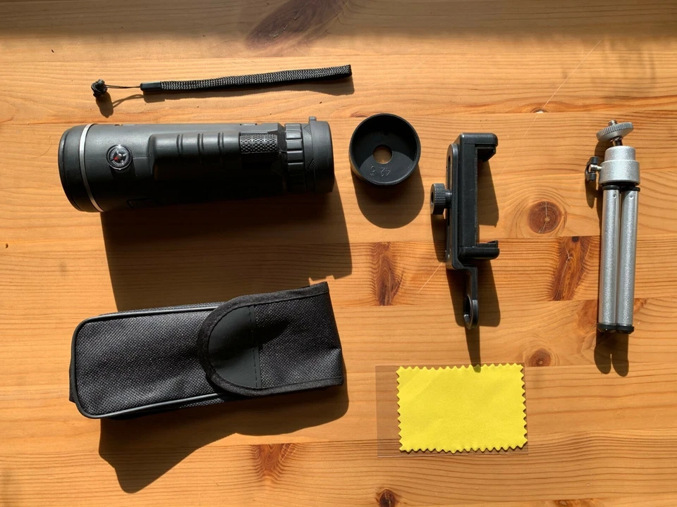 Telescopio de lente ocular de alta calidad, negro Foto 1 de 1