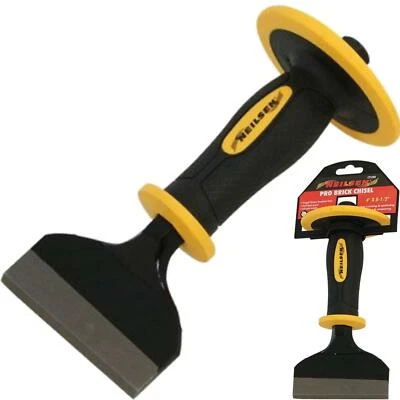 Neilsen Pro Bolster Chisel For Cutting Brick Concrete Masonry Stone 100mm - Image 1 of 3
