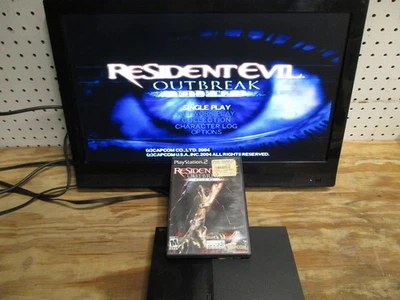 Resident Evil: Outbreak -- File #2 (Sony PlayStation 2, 2005) COMPLETE CIB TESTD - Image 1 of 4