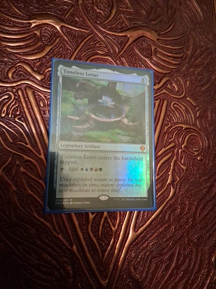 Mint/Near-Mint, English - 1 x MTG Timeless Lotus - Foil Dominaria United - Image 1 of 1