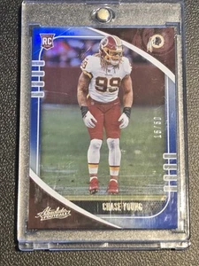 2020 Panini Absolute #117 Chase Young Spectrum Blue #/50 - Picture 1 of 2