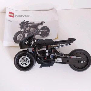 Lego Technic Set # 42155, The Batman Batcycle Motorcycle, Used, Complete - Picture 1 of 8