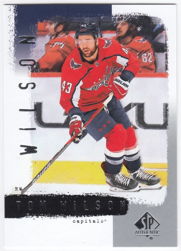 2020-21 Upper Deck SP Authentic 2000-01 Retro Tribute TOM WILSON #R77 Washington - Image 1 of 1