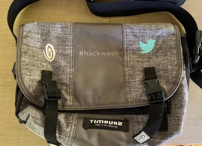 Vintage Twitter Employee Perk Timbuk2 Messenger Bag - Silicon Valley History! - Image 1 of 4