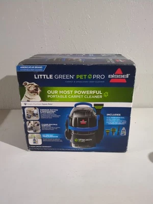 Bissell Little Green Pet Pro Portable Carpet & Upholstery Cleaner NEW! - Image 1 of 4