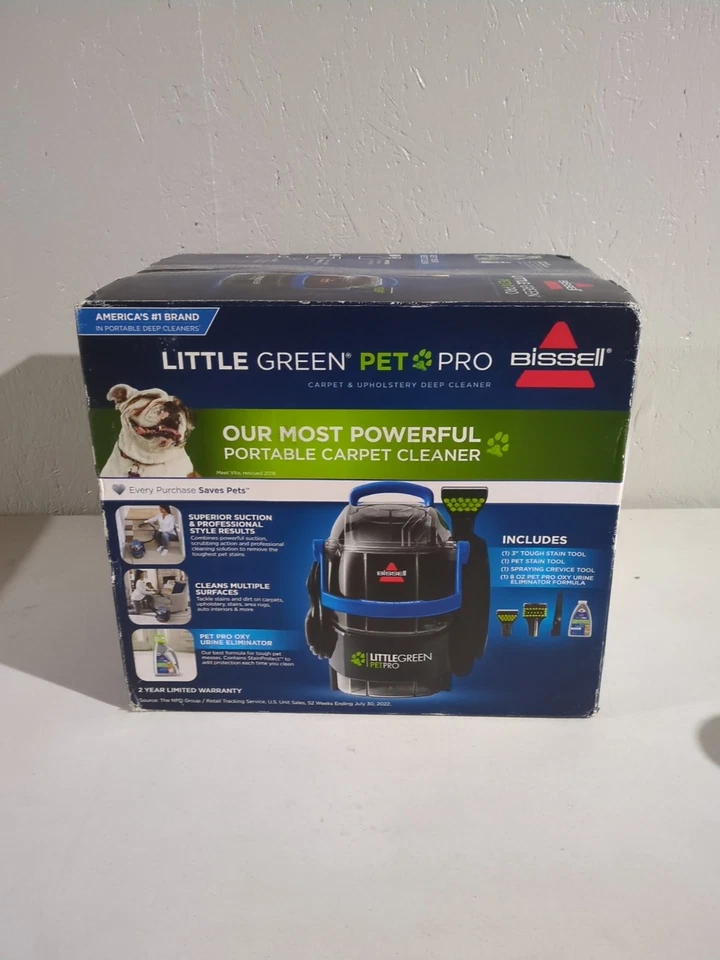 BISSELL BISSELL Little Green Pet Pro 2891 2891 Canister Vacuum Cleaner