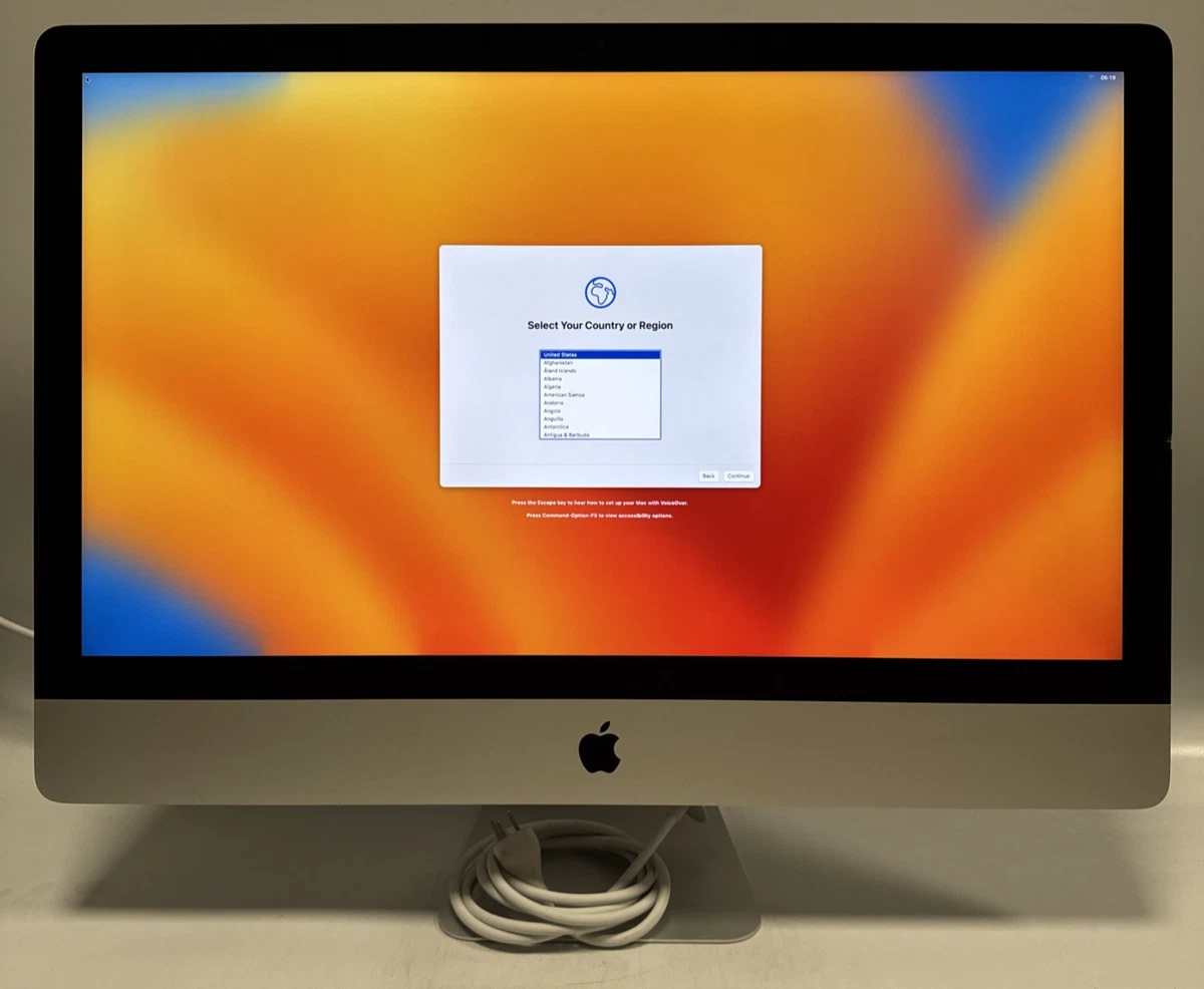 Apple iMac with Retina 5K display 2017 Release Year Apple Desktops