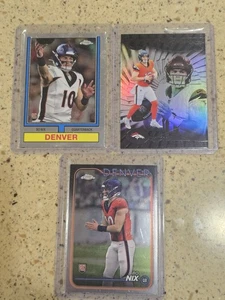 Bo Nix Rookie Football Karten Lot 3 verschiedene Karten - Bild 1 von 4