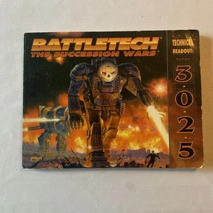 BATTLETECH THE SUCCESSION WARS TECHNICAL READOUT 3025 - Picture 1 of 3