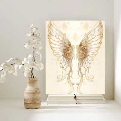 16x20 Gilded Wings Canvas Print Wall Art - Image 1 of 4