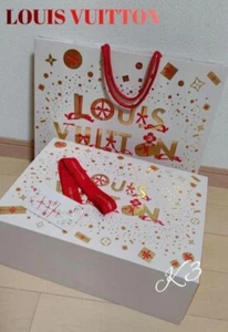 Louis Vuitton 2023 Holiday Christmas Authentic Empty Box Paper Gift Bag - Picture 1 of 4