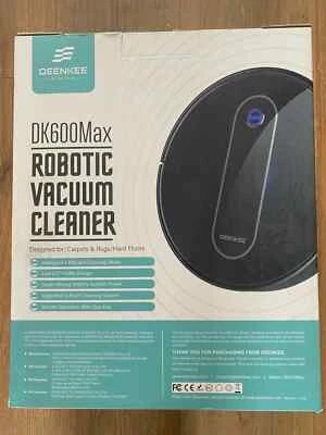 DK600Max Robotic Vacuum Cleaner for carpet and rug/hard floor with Free Mop Box - Image 1 of 4