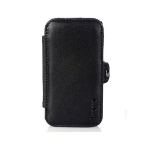 Funda de cuero negra Knomo para Apple iPhone 4 / 4S - Imagen 1 de 3
