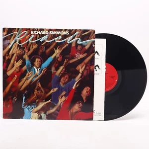 RICHARD SIMMONS Reach 12” Vinyl LP Gatefold w/Booklet (1982 Elektra E1-60122F) - Imagen 1 de 20