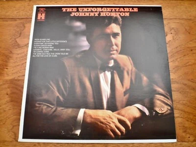 ♫ The Unforgettable Johnny Horton ♫ Rare 1968 Harmony Records Original Vinyl LP - Image 1 of 3