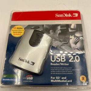 SanDisk ImageMate USB 2.0 Card Reader/Writer for SD and MultiMediaCard - Picture 1 of 3