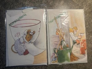 Lot Of 2 Vintage 1985 Hunkydory Beatrix Potter Pop Up Card Peter Rabbit Tailor - Picture 1 of 9
