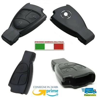 🇮🇹 GUSCIO CHIAVE COVER TELECOMANDO 3T COMPATIBILE MERCEDES BENZ B C S ML SLK*