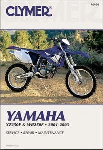 2001-2003 Yamaha WR WRF YZ YZF 250 YZ250 YZ250F WR250F WR250 Four Stroke MANUAL - Picture 1 of 2