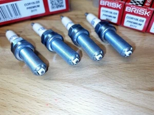 4 bujías multipunto BRISK LGS se adaptan a: YAMAHA YZF-R1, R1M 998cc y2009-2020 - Imagen 1 de 8