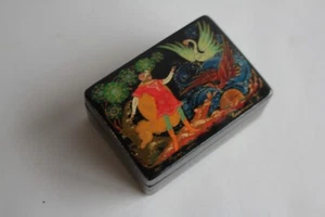 Petite Boîte laquée Russe Palekh 1971 (66978) - Bild 1 von 5