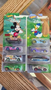 2018 Hot Wheels Disney Looney Tunes Set of 8 w/Vandetta - Picture 1 of 17