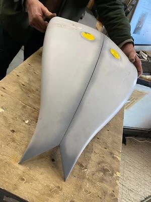 Nuevos tanques de gas cóncavos estirados de 2 piezas American Ironhorse chopper slammer 2007 Foto 1 de 4