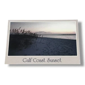 Tarjeta Postal Gulf Coast Sunset 4x6 Continental Cromo Tarjeta A239 - Imagen 1 de 2