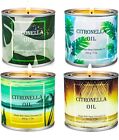 Citronella Candles Outdoor Large, 4 Pack 7 Oz Citronella Candle Outdoor, Candles