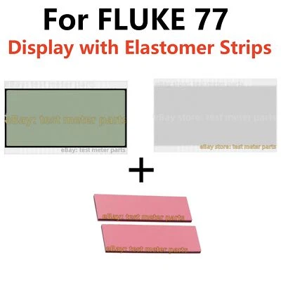For Fluke 77 Digital Multimeter LCD Display Screen Replacement W/Connector Kit - Bild 1 von 4