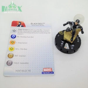 Heroclix Incredible Hulk Set Black Bolt #042 ¡Figura súper rara con tarjeta! - Imagen 1 de 1