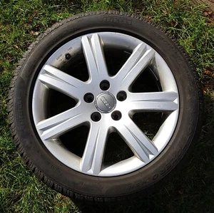 Satz Original Audi A6 Alufelgen mit Pirelli 225/50/17 - Bild 1 von 6