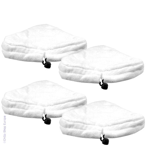 4 Triangle Steam Mop Pads Compatible With Thane H20 HD H20X5 Microfibre 36253