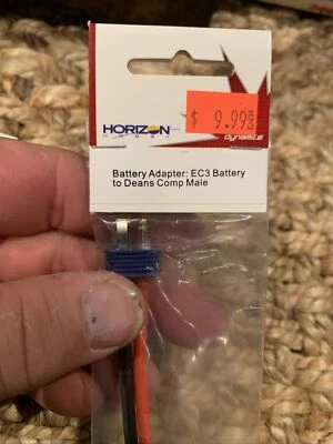 Dynamite DYNC0060 Battery Adapter EC3 Battery to Male Comp Deans - Image 1 of 4