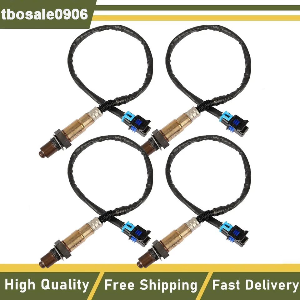 4pcs Oxygen Sensor For 2012-2017 Buick Enclave Chevrolet Traverse GMC Acadia - Image 1 of 4