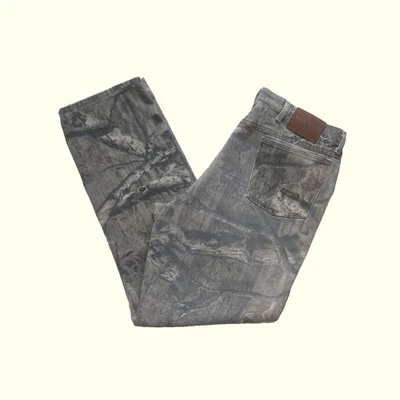 WRANGLER REALTREE DE COLECCIÓN Y2K RETRO CAMUFLAJE AOP CAZA EXTERIOR 100% ALGODÓN JEANS 38x34 Foto 1 de 4