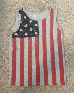 Carter’s American Flag Tank Top Size 7/7A - Picture 1 of 6