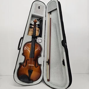 Violín de estudiante (falta etiqueta necesita cuerdas) 4/4 - Imagen 1 de 8