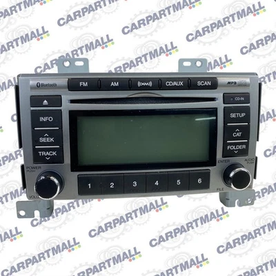 Hyundai Santa Fe AM FM Audio Radio Raceiver 2010-2012 reproductor de CD 96180-0W500 FABRICANTE DE EQUIPOS ORIGINALES Foto 1 de 4
