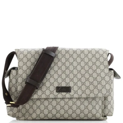 Gucci Diaper Bag GG Coated Canvas - Image 1 of 4