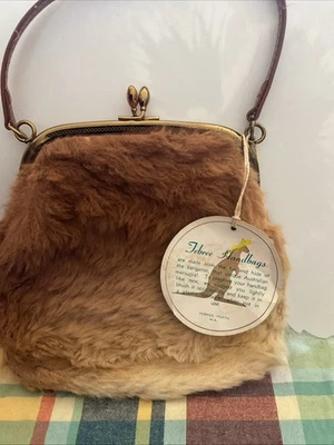 Винтажная сумочка из натурального меха кенгуру с ручкой Tebree Западная Австралия - Изображение 1 из 4